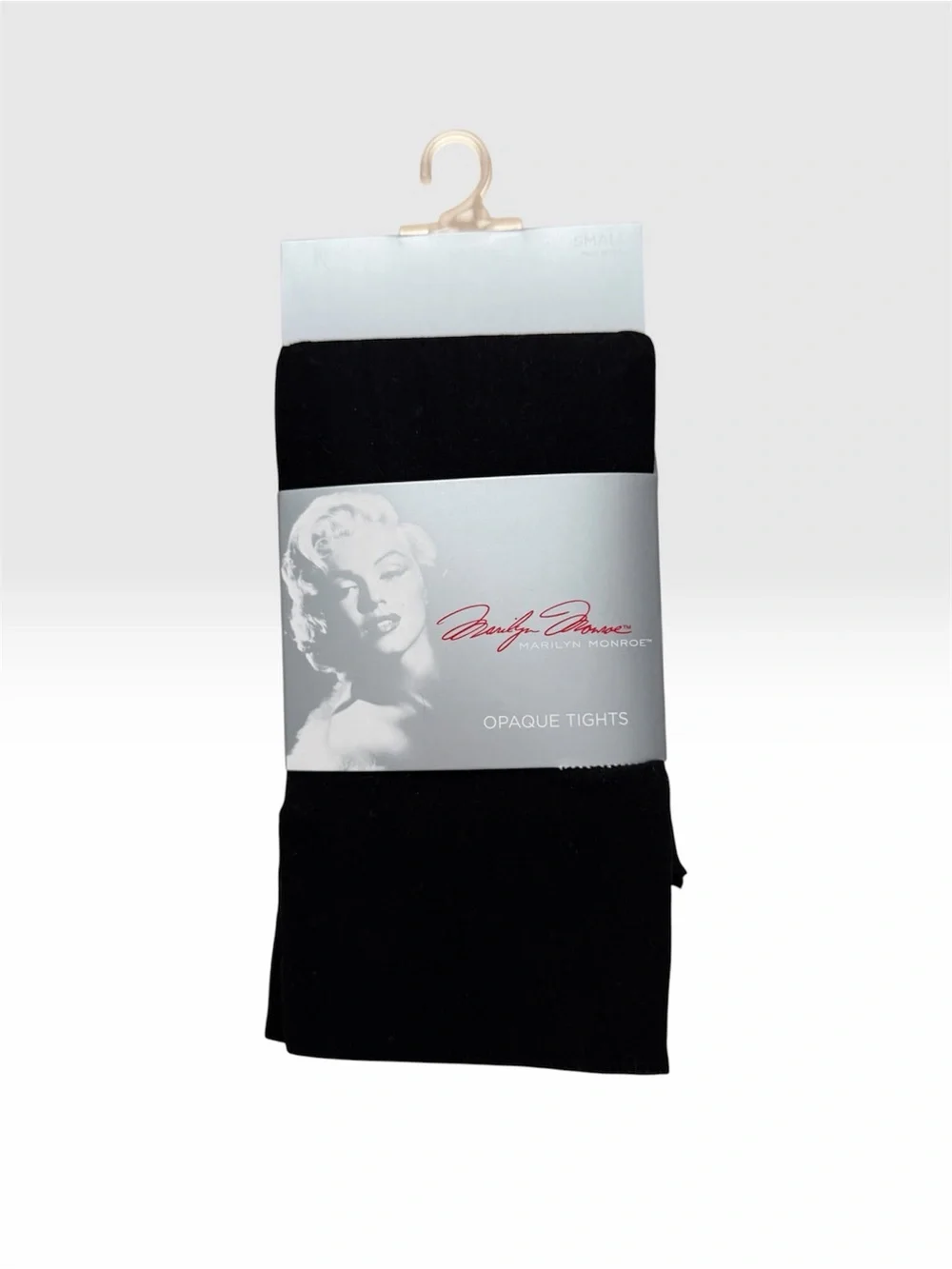 Marilyn Monroe Black Opaque Tights - Classic Hosiery